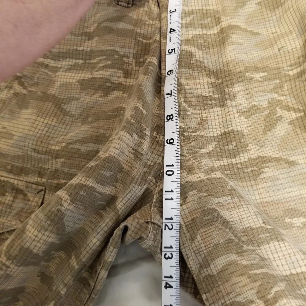 Lucky Brand Gene Montesano Cotton Camo Design Cargo Shorts